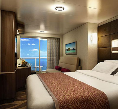 MID-SHIP MINI-SUITE WITH BALCONY: MC